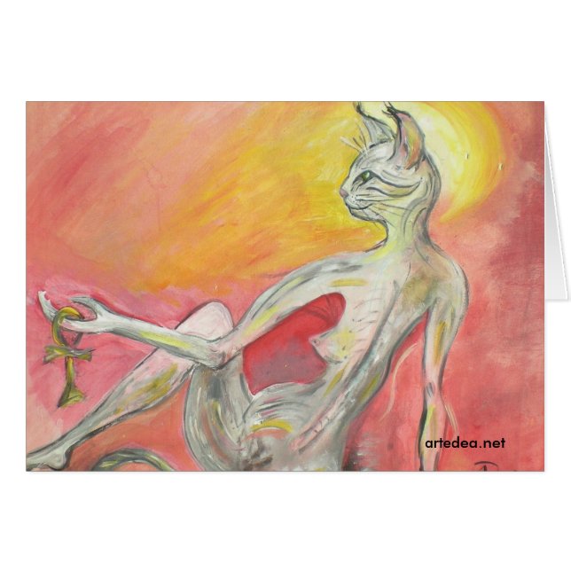 bast greeting card (Front Horizontal)