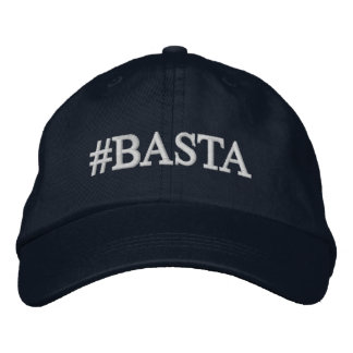 #BASTA EMBROIDERED HAT