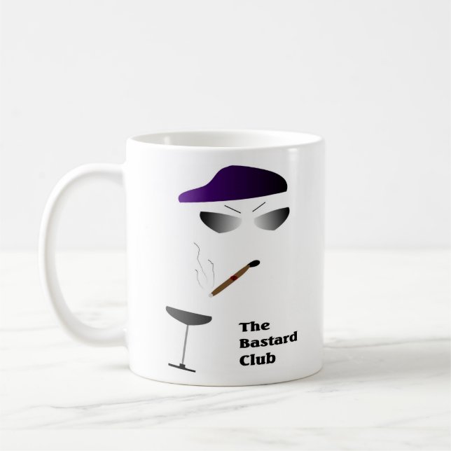 Bastard Club Coffee Mug (Left)