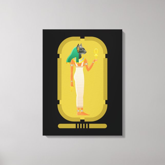Bastet Canvas Print (Front)