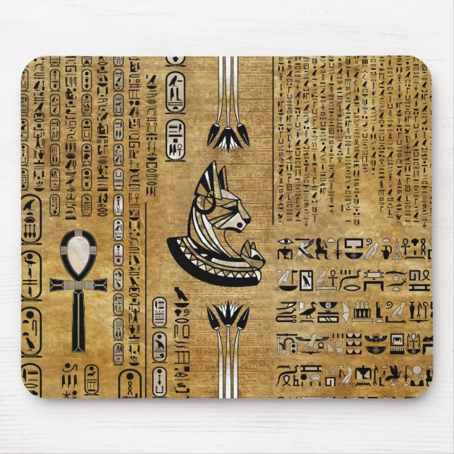 Bastet - Egyptian Goddess Mouse Pad (Front)