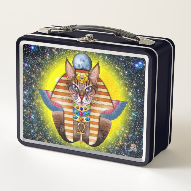 Bastet Metal Lunchbox (Front)