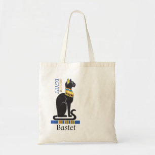 Bastet or Bast. Acient Egyptian goddess Tote Bag