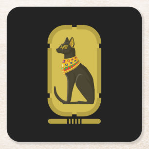 Bastet Paper Coaster