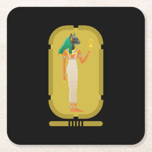 Bastet Paper Coaster
