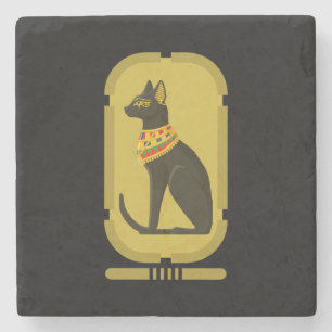 Bastet Stone Coaster