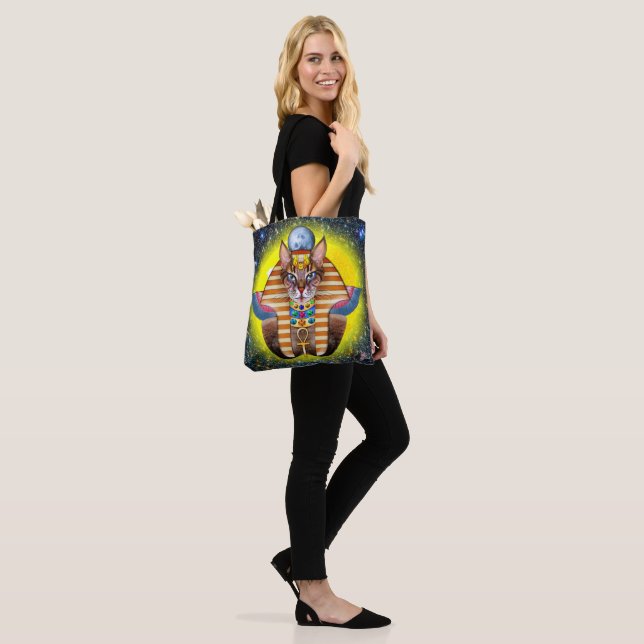 Bastet Tote Bag (On Model)
