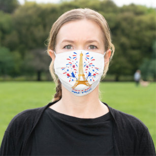 bastille day 2020 , gift for france day cloth face mask