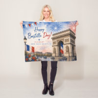 Bastille day Arc de triomphe Paris France firework