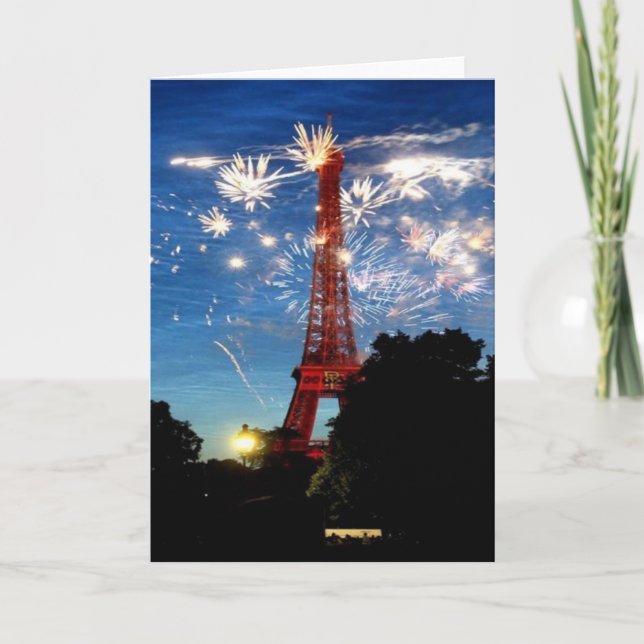 bastille day card (Front)