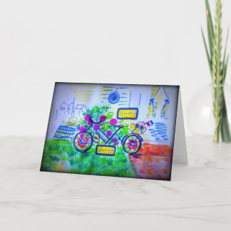 Bastille day celebration card