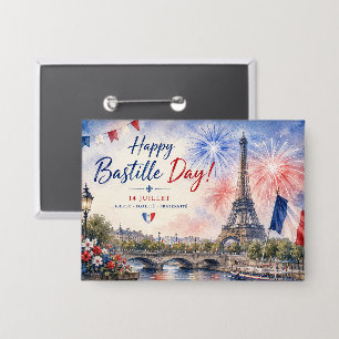Bastille Day Eiffel Tower River Seine fireworks