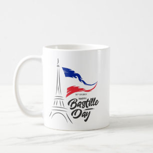 Bastille Day, Eiffel Tower T-Shirt Coffee Mug