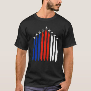 Bastille Day France July 14th National French Fla T-Shirt