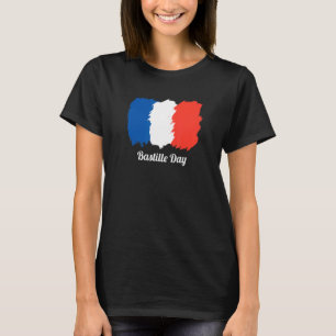 Bastille Day French Flag Holiday T-Shirt