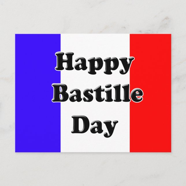 Bastille Day Postcard (Front)