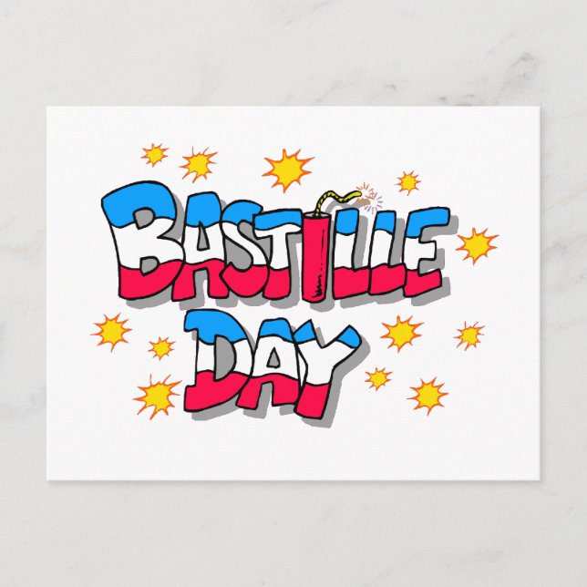 Bastille Day Postcard (Front)