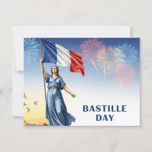 Bastille Day  Postcard