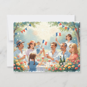 Bastille Day  Postcard