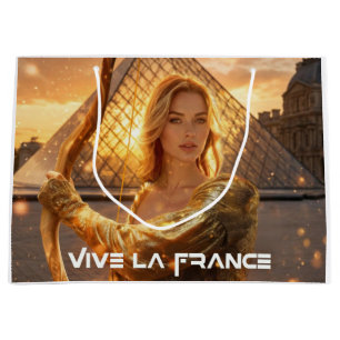 BASTILLE DAY - VIVE LA FRANCE LARGE GIFT BAG