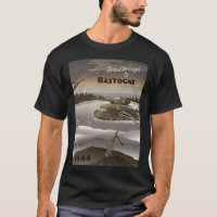 Bastogne 1944 - Battle of the Bulge Travel Poster 