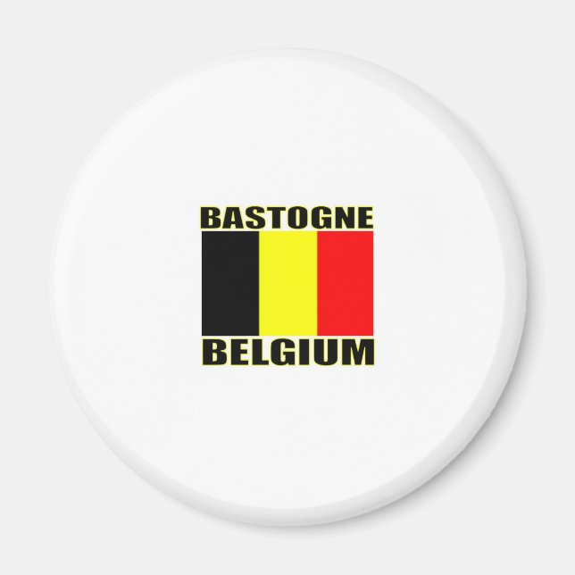 Bastongne, Belgium Magnet (Front)
