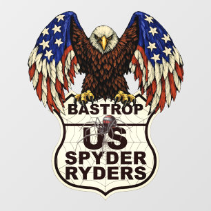 Bastrop Chapter - Decal Eagle Logo