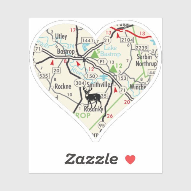 Bastrop TX Map (Sheet)