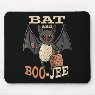 Bat And Boo-jee Boujee Halloween Costume Trick Or  Mouse Pad
