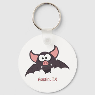 Bat - Austin, Texas Key Ring