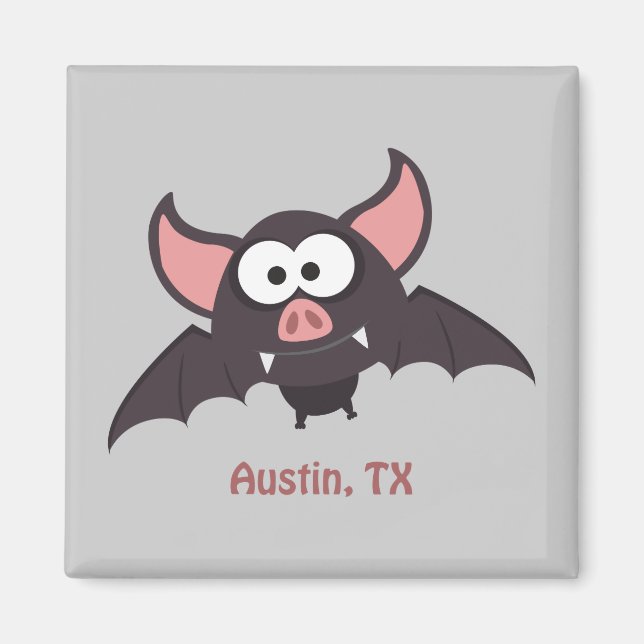 Bat - Austin, Texas Magnet (Front)