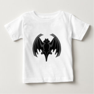 Bat Black Inv The MUSEUM Zazzle Gifts Baby T-Shirt