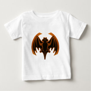 Bat Brown The MUSEUM Zazzle Gifts Baby T-Shirt