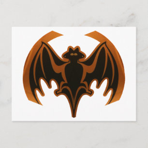 Bat Brown The MUSEUM Zazzle Gifts Postcard