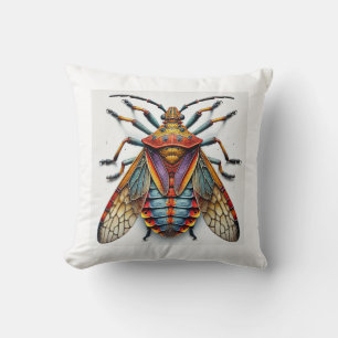 Bat Bug Insect 300824IREF203 - Watercolor Cushion