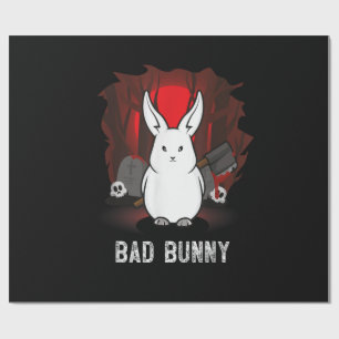 Bat Bunny Wrapping Paper