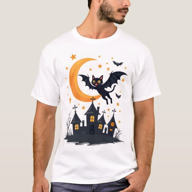 Bat-Cat Flight Patrol T-Shirt (Front)