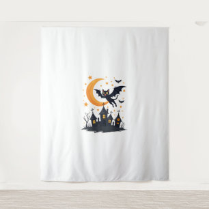 Bat-Cat Flight Patrol Tapestry
