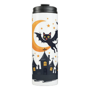 Bat-Cat Flight Patrol Thermal Tumbler