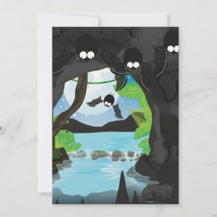Bat Cave Invitation