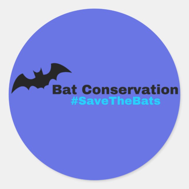 Bat Conservation Stickers (Front)