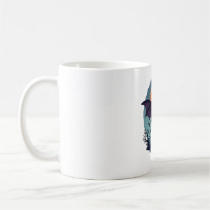 Bat Cow at Midnight Coffee Mug