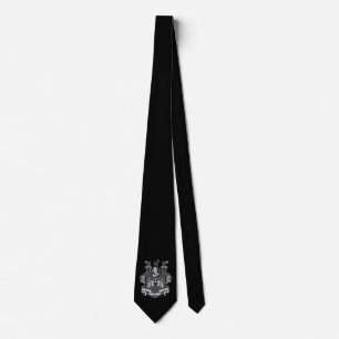 Bat Crest Grey - Tie #1