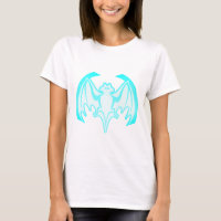 Bat Cyan Inv The MUSEUM Zazzle Gifts