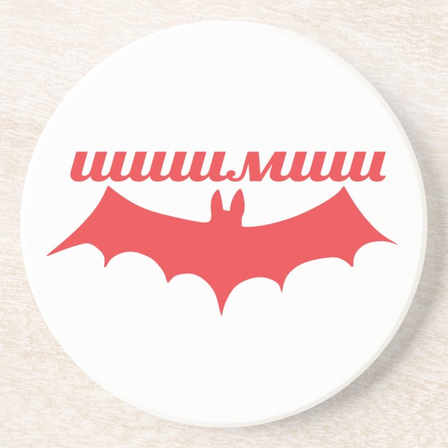 bat cyrillic coaster (Front)
