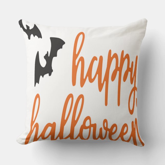 Bat_Decoration_Halloween Cushion (Front)