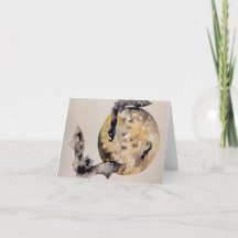Bat Dreams Blank Card