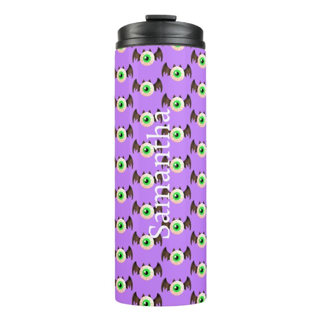 Bat Eyeball Thermal Tumbler (Front)