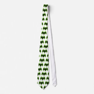 Bat Green MUSEUM Zazzle Gifts Tie