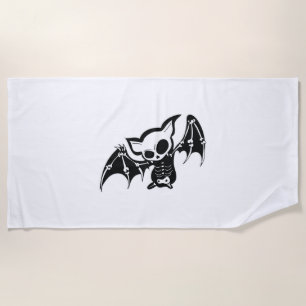 Bat Halloween           Beach Towel